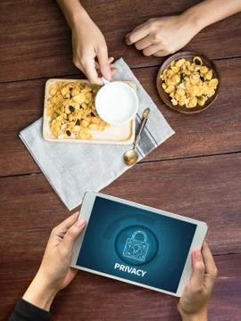 Privacy Access Identification Password Passcode and Privacy Stock Photos