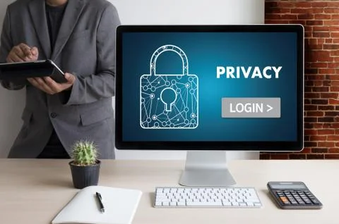 Privacy Access login PERFORMANCE Identification Password Passcode and Privacy Stock Photos