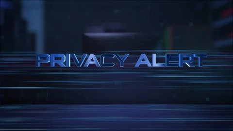 Privacy Alert Stock Footage 269725121
