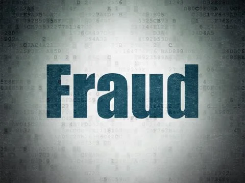 Privacy concept: Fraud on Digital Data Paper background イラスト素材