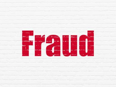 Privacy concept: Fraud on wall background イラスト素材