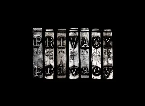 Privacy concept Stock Photos