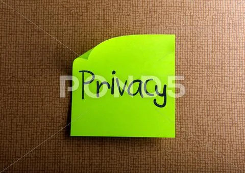 Privacy Stock Illustration