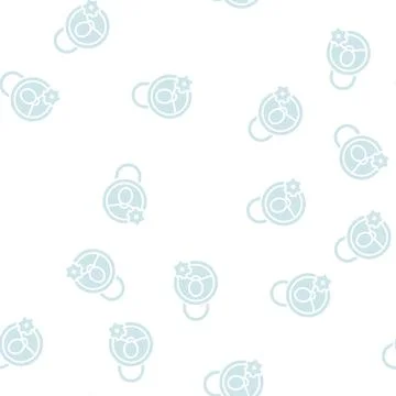 Privacy padlock glyph seamless pattern Illustration