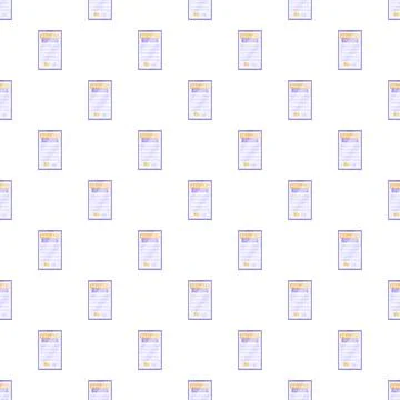 Privacy policy document seamless pattern protecting user data 스톡 일러스트