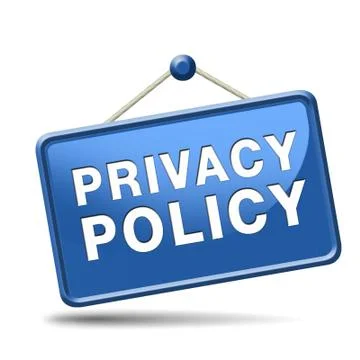 Privacy policy Illustrazione stock