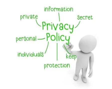 Privacy policy Stock-Illustration