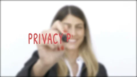 Privacy protection plan Stock Footage 93193314
