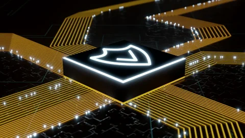 Privacy Security concept. Protection technology. Stock Footage 246066204