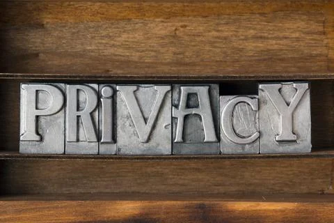 Privacy tray Stock Photos
