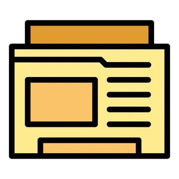 Privacy web window icon vector flat Stock Illustration