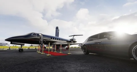 Private airlines  Stock-Footage 332064800