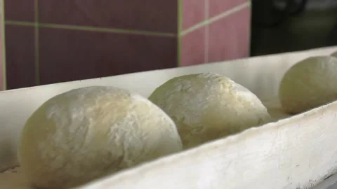 Private bakery. Bread oven. Production of bread Stock-Footage 149721241