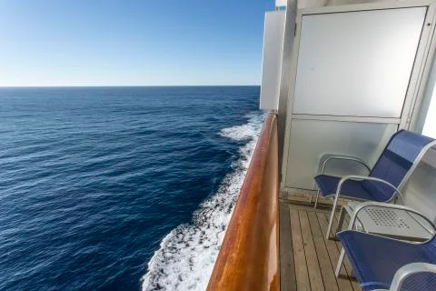 Private balcony Stock Photos