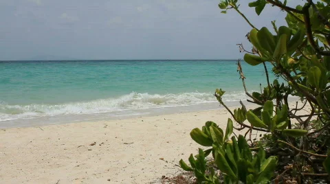 Private beach Stock-Footage 664318