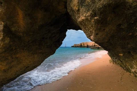 Private beach. Stock-Fotos