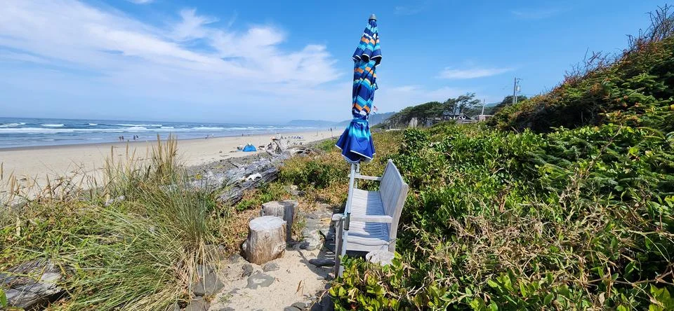 Private Beach Stock Photos