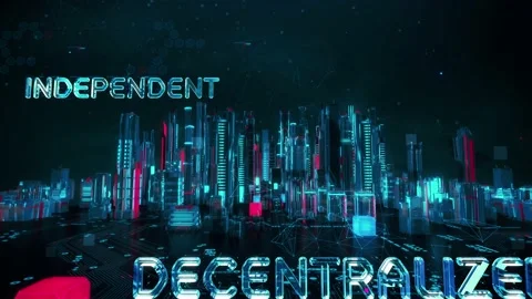 Private Blockchain with digital technology concept Stock Footage 141842831