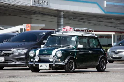 Private car Mini cooper. Stock Photos