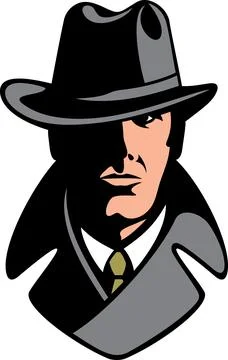 Private detective Stock Illustration