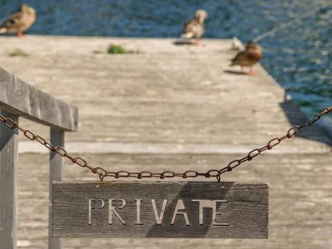 Private Dock Stock Photos