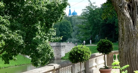 Private garden Stock Footage 97067048