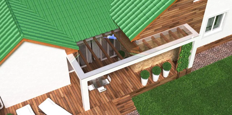 Private house Stock Illustration
