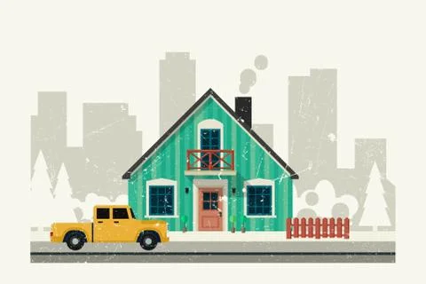 Private house. Stock Illustration