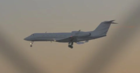 Private jet Stock Footage 40751076