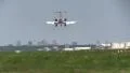 Private jet landing HD Footage