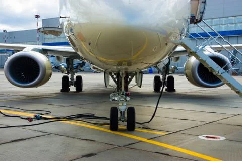 Private Jet Stock Photos