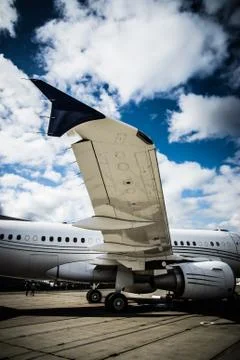 Private Jet Stock Photos
