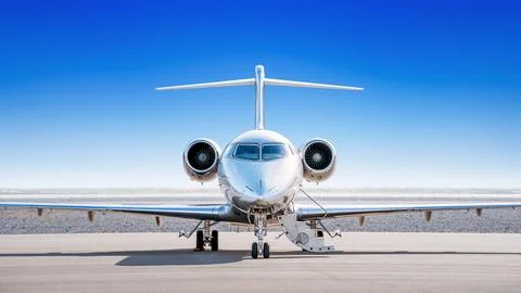 Private jet 스톡 사진