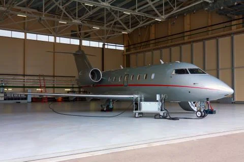 Private jets Foto stock