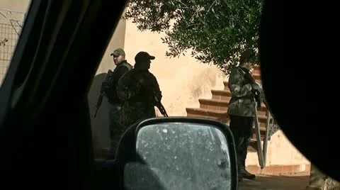 Private military squad 動画素材 22253549