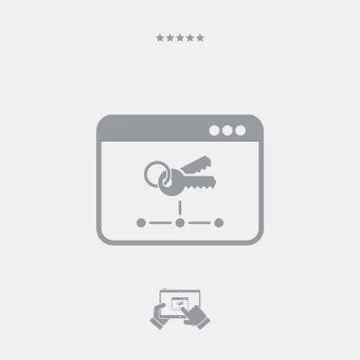 Private network box icon イラスト素材