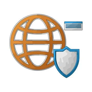 Private network illustration Stock Illustration