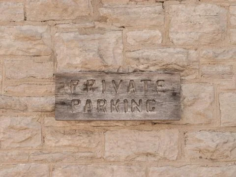 Private Parking Stock Photos