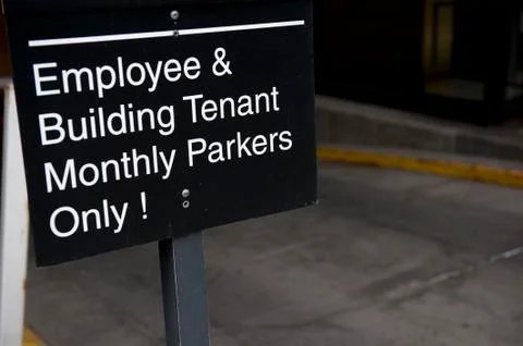 Private Parking Space Stock Photos