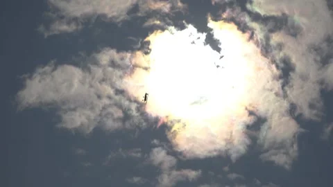 Private plane crash. Airplane engine failure.  Airplane accidents. Stock Footage 243503084