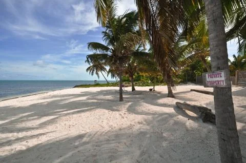 Private property Foto stock