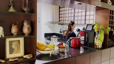 Private Residences, Artwork Collection Displayed, Property Furnishings Stock Footage 336937719