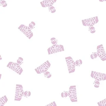 Private security glyph seamless pattern Stockillustratie
