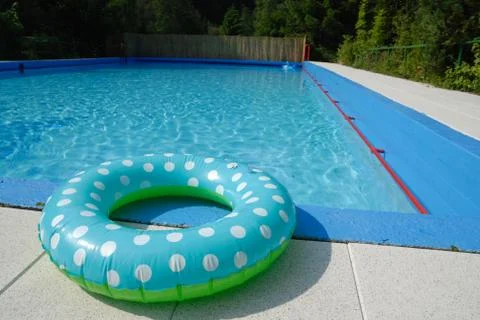 Private swimming pool Stock Photos