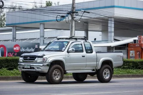 Private Toyota Hilux Tiger  Pickup Truck. Stock Photos