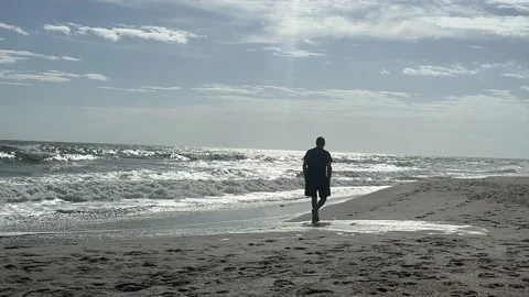 Private Walk, Private Thoughts Stock Footage 232010827