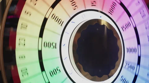 Prize drawing process, drawing winning numbers, lottery wheel with bingo. Vidéo 326768096