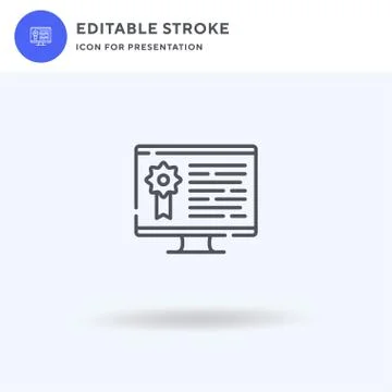 Prize icon vector, filled flat sign, solid pictogram isolated on white, logo  Illustrazione stock