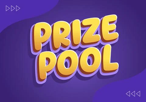 Prize pool text on purple background イラスト素材