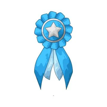 Prize ribbon illustration Stock Illustration